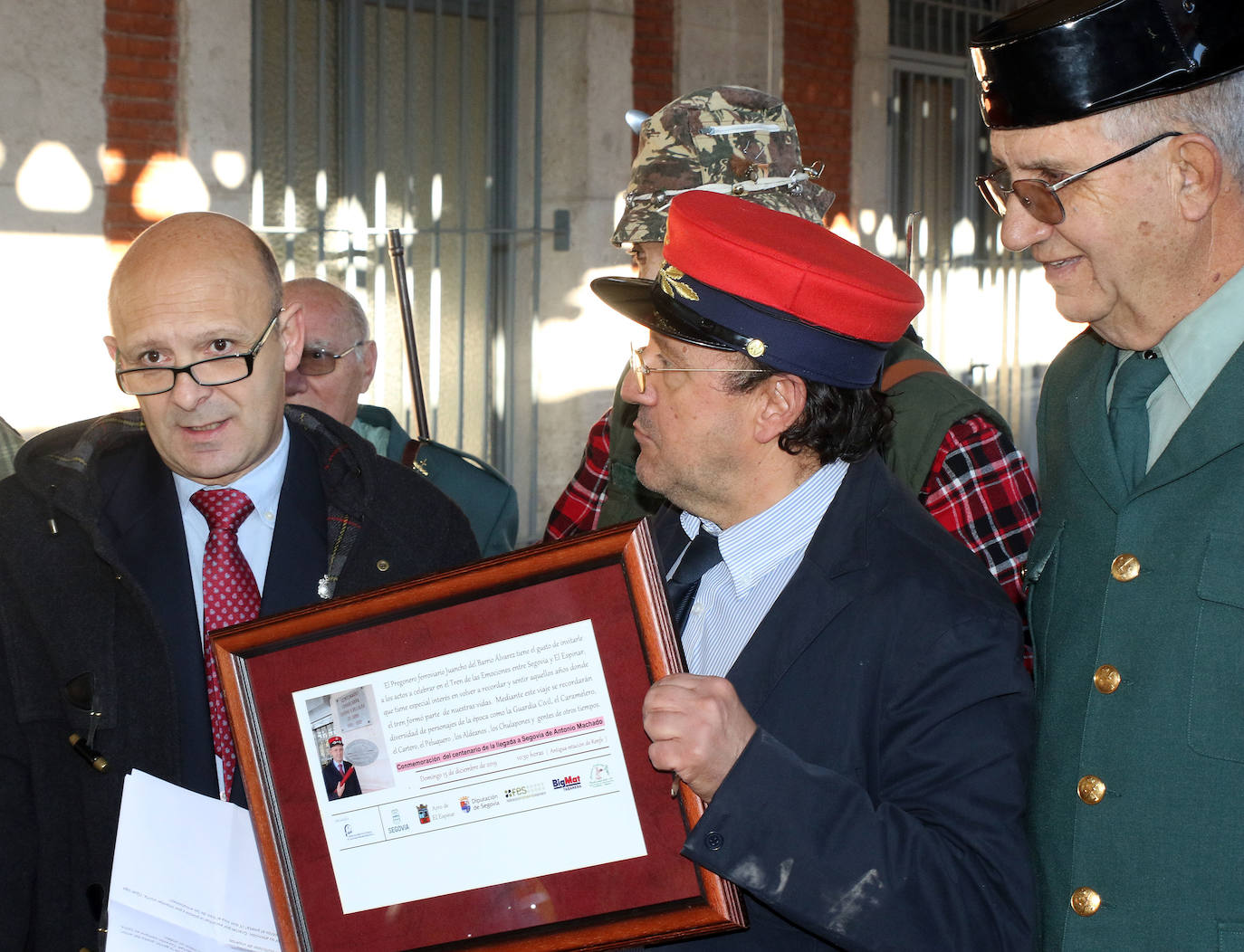 Fotos: El Tren de las Emociones cubre el trayecto entre Segovia y la Estación de El Espinar