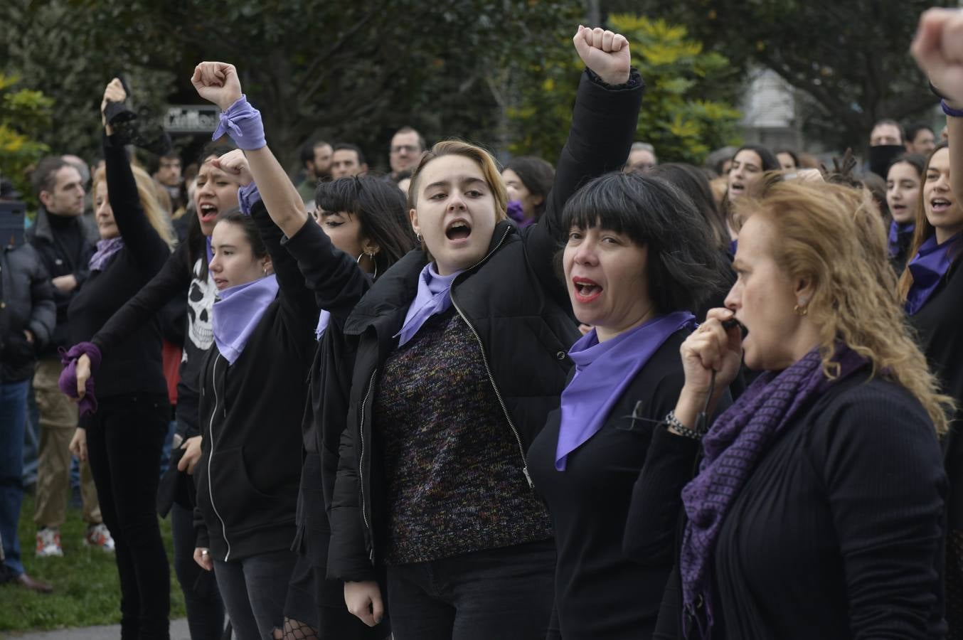 Fotos: &#039;El violador eres tú&#039;: El himno feminista de Chile llega a Valladolid