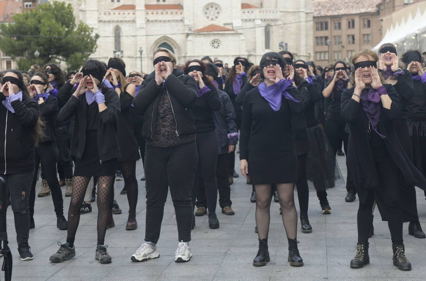 Fotos: &#039;El violador eres tú&#039;: El himno feminista de Chile llega a Valladolid