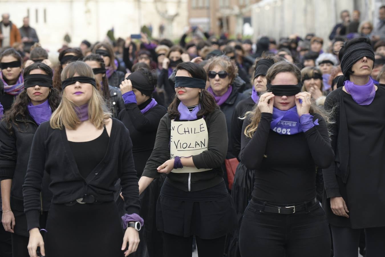 Fotos: &#039;El violador eres tú&#039;: El himno feminista de Chile llega a Valladolid