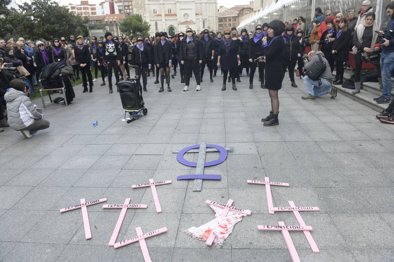 Fotos: &#039;El violador eres tú&#039;: El himno feminista de Chile llega a Valladolid