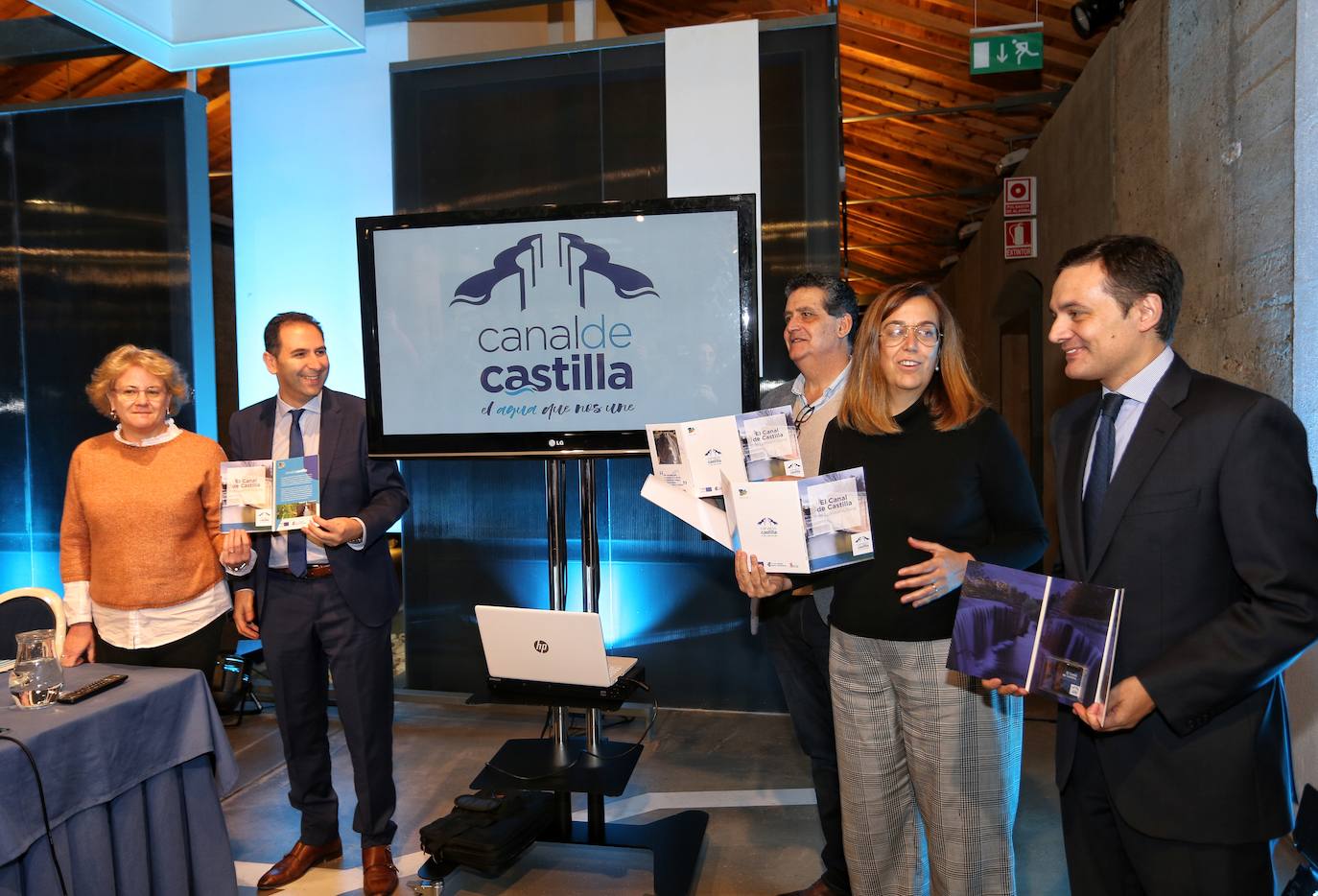 Presentación de la marca Canal de Castilla. 