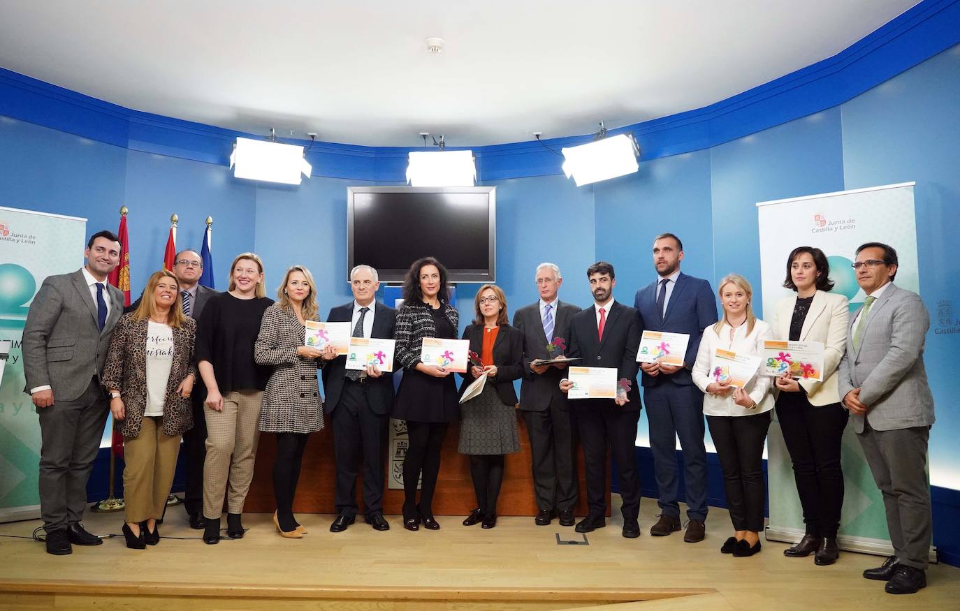 La consejera de Familia e Igualdad de Oportunidades, Isabel Blanco, preside la entrega de los Premios Óptima 2019 que reconocen las políticas de Igualdad de Oportunidades en la Empresa.