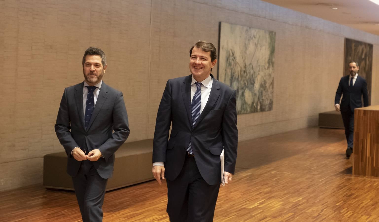 El presidente de la Junta, Alfonso Fernández Mañueco, propuso un decálogo para que Castilla y León abandere la lucha contra el cambio climático en España