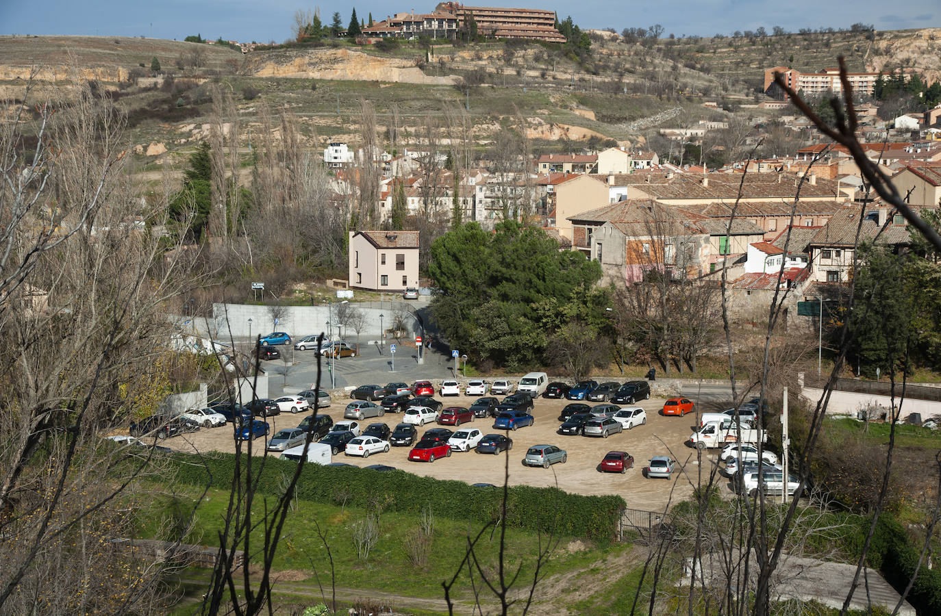 Dónde se aparca en Segovia para esquivar la ORA. 