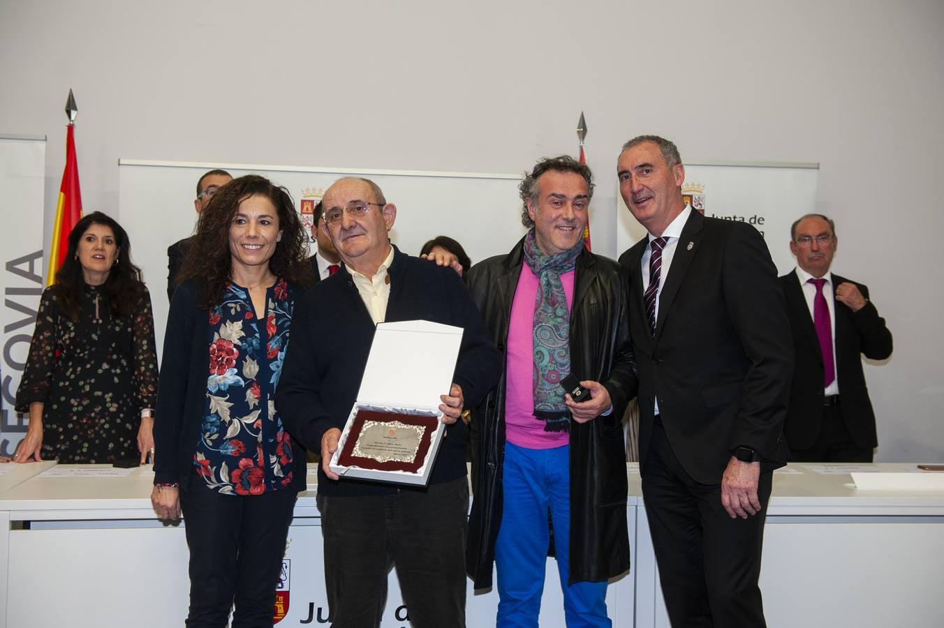 El delegado territorial, José Mazarías, ha trasladado el reconocimiento de la Junta de Castilla y León a 162 funcionarios y laborales que en 2019 culminan su carrera profesional al servicio de los ciudadanos y a los que reciben este año distinciones por años de servicio