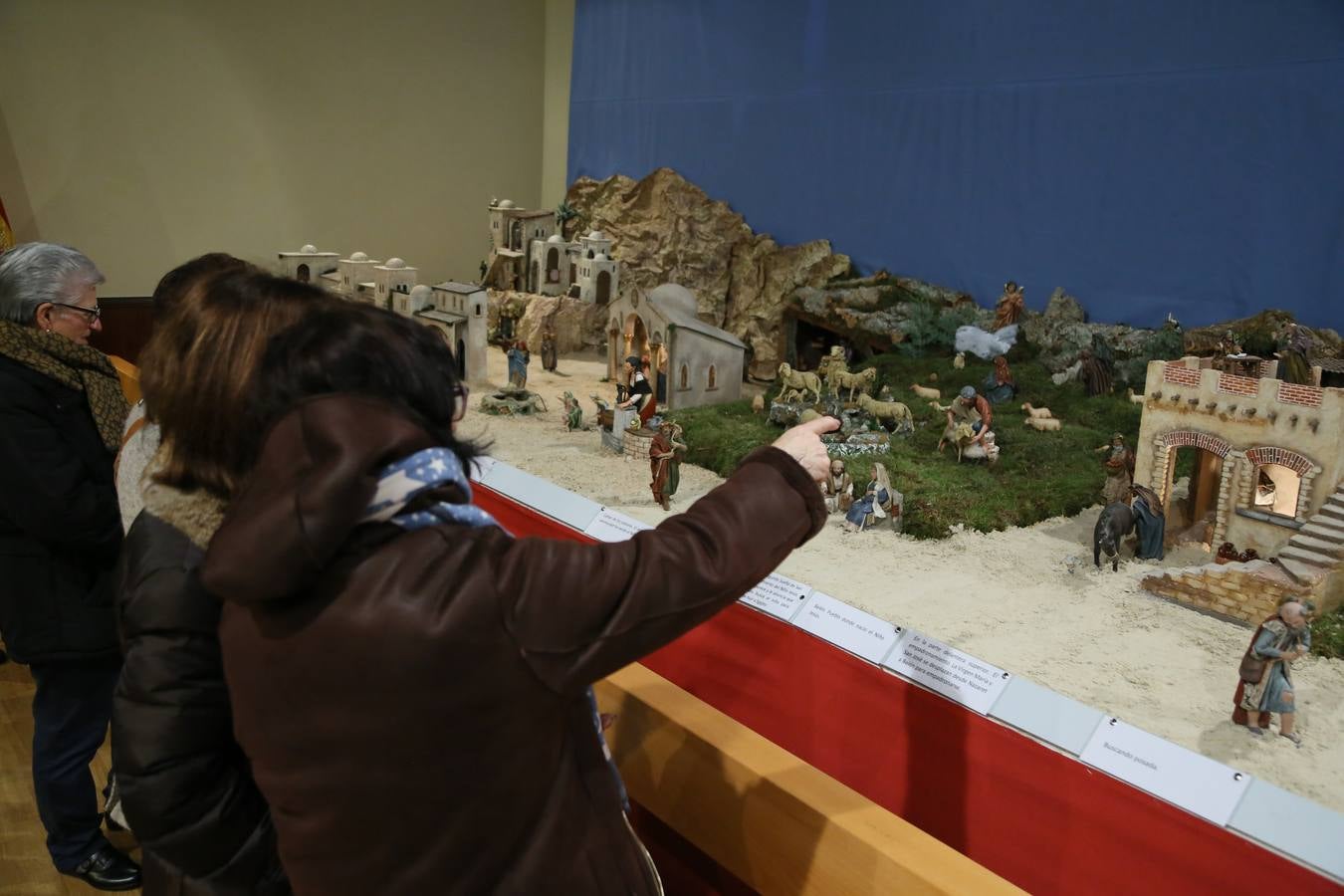 Fotos: Belén de la familia Trebolle-Liz instalada en el Palacio Real de Valladolid