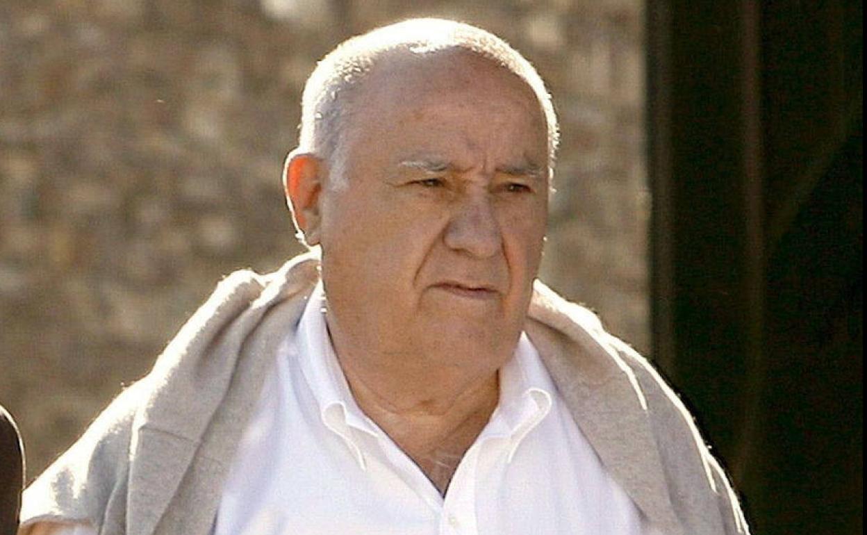 El empresario Amancio Ortega. 