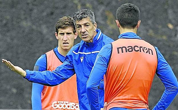 Imanol, entrenador de la Real Sociedad: «Hemos preparado el partido ante el Becerril igual que contra el Barcelona»