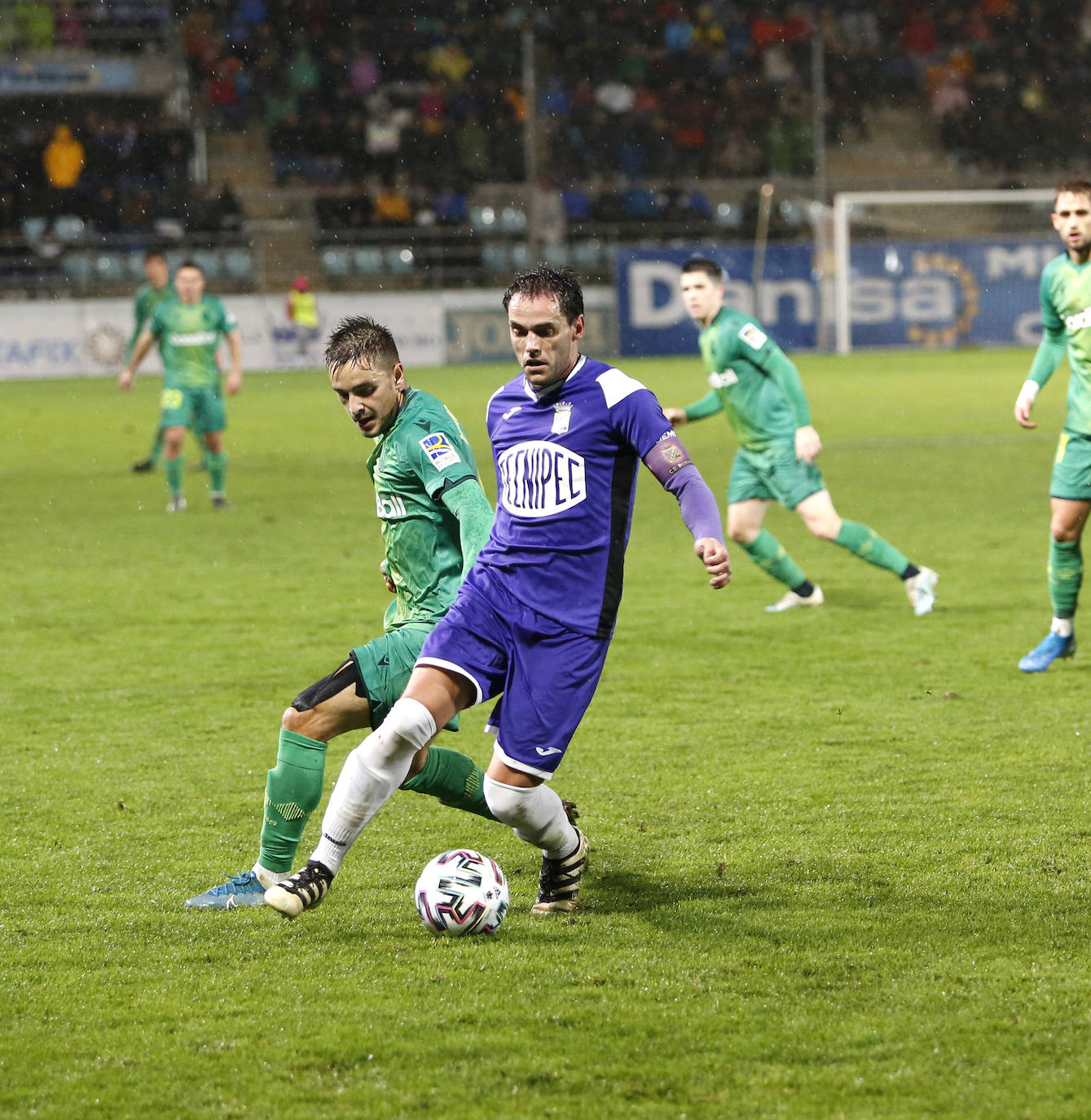 Partido de la copa del Rey en la Balastera. 