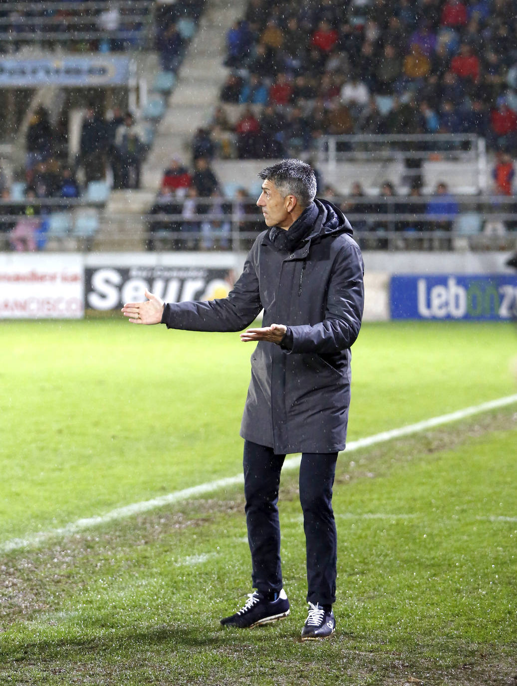 Partido de la copa del Rey en la Balastera. 