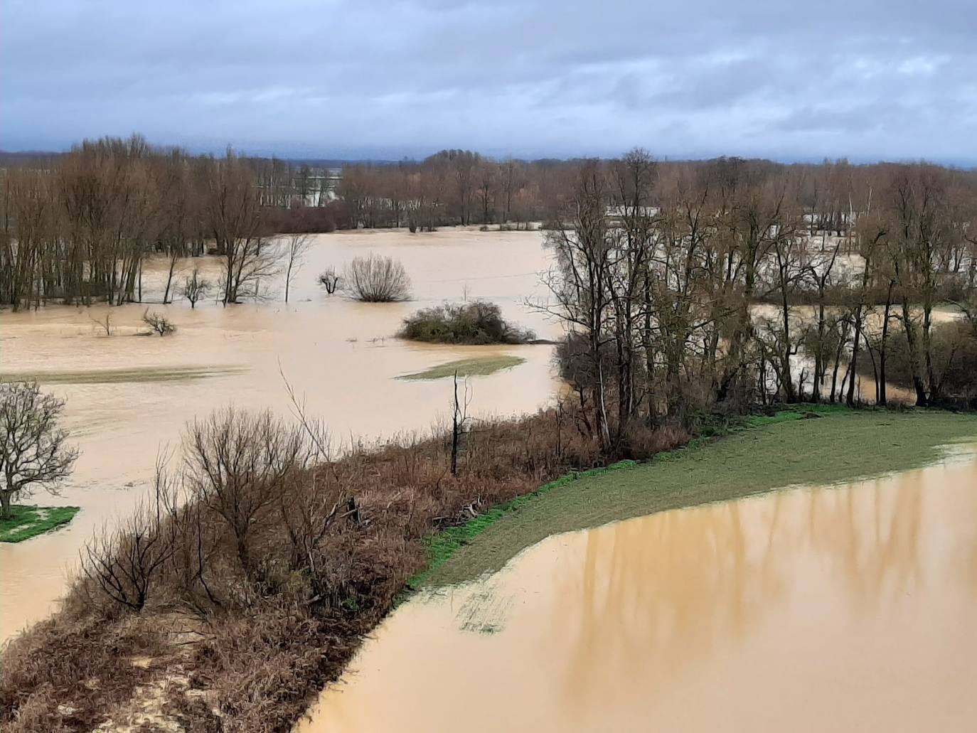 Río Cea en Melgar de Arriba.