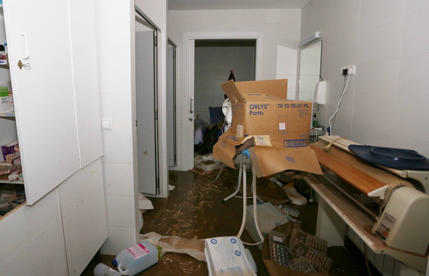 Aspecto de alguna de las dependencias de la residencia de ancianos de Barruelo de Santullán.
