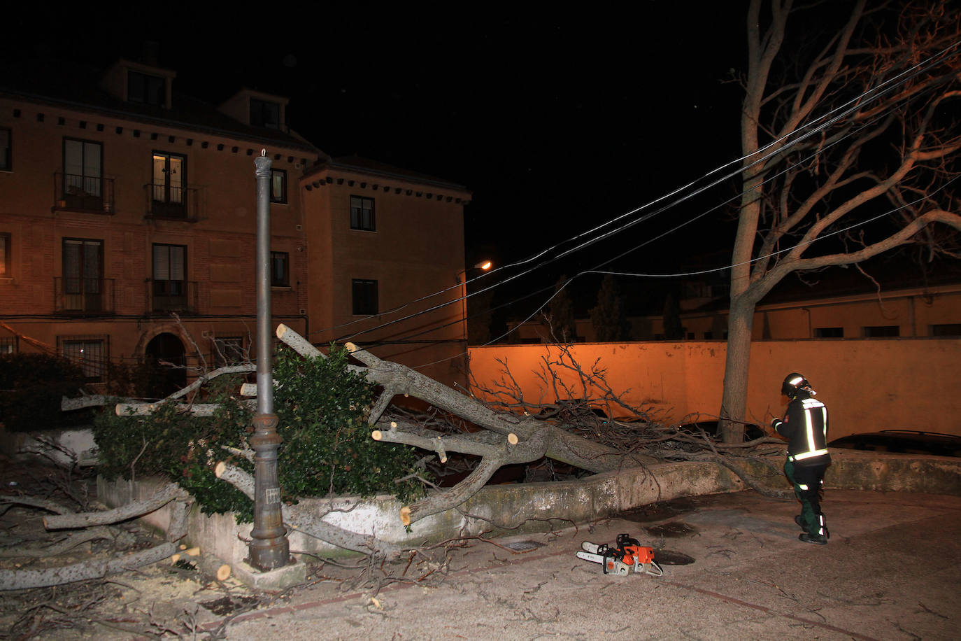 La huella de la tercera borrasca. 