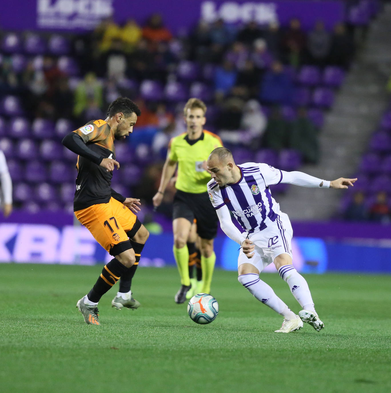 Fotos: Las imágenes del encuentro entre el Real Valladolid y el Valencia