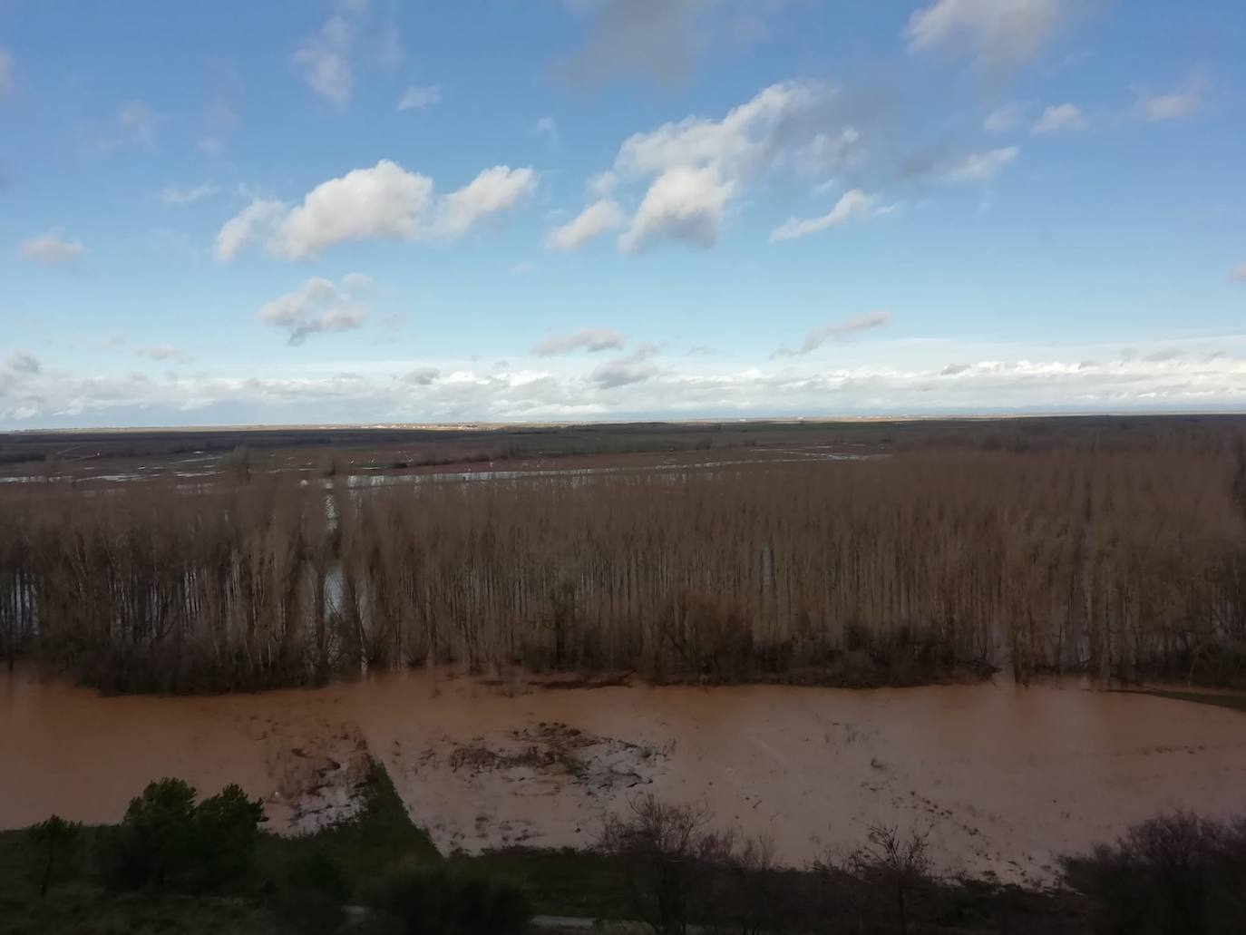 El río Cea a su paso por Melgar de Abajo