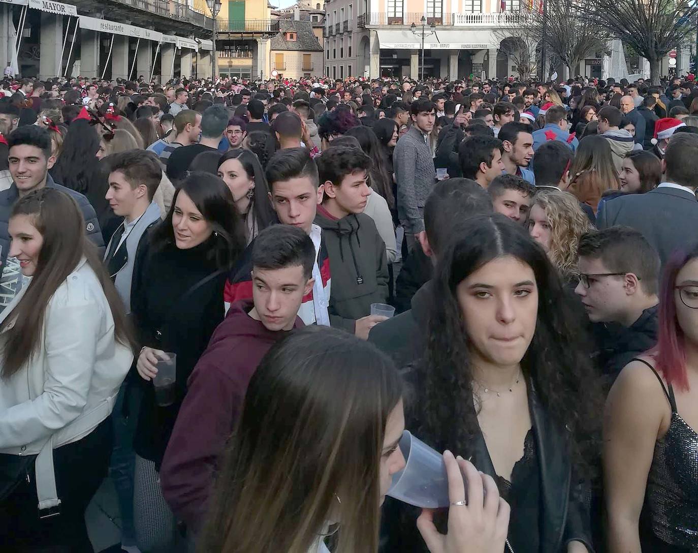 Celebración de la «Tardebuena» en Segovia 