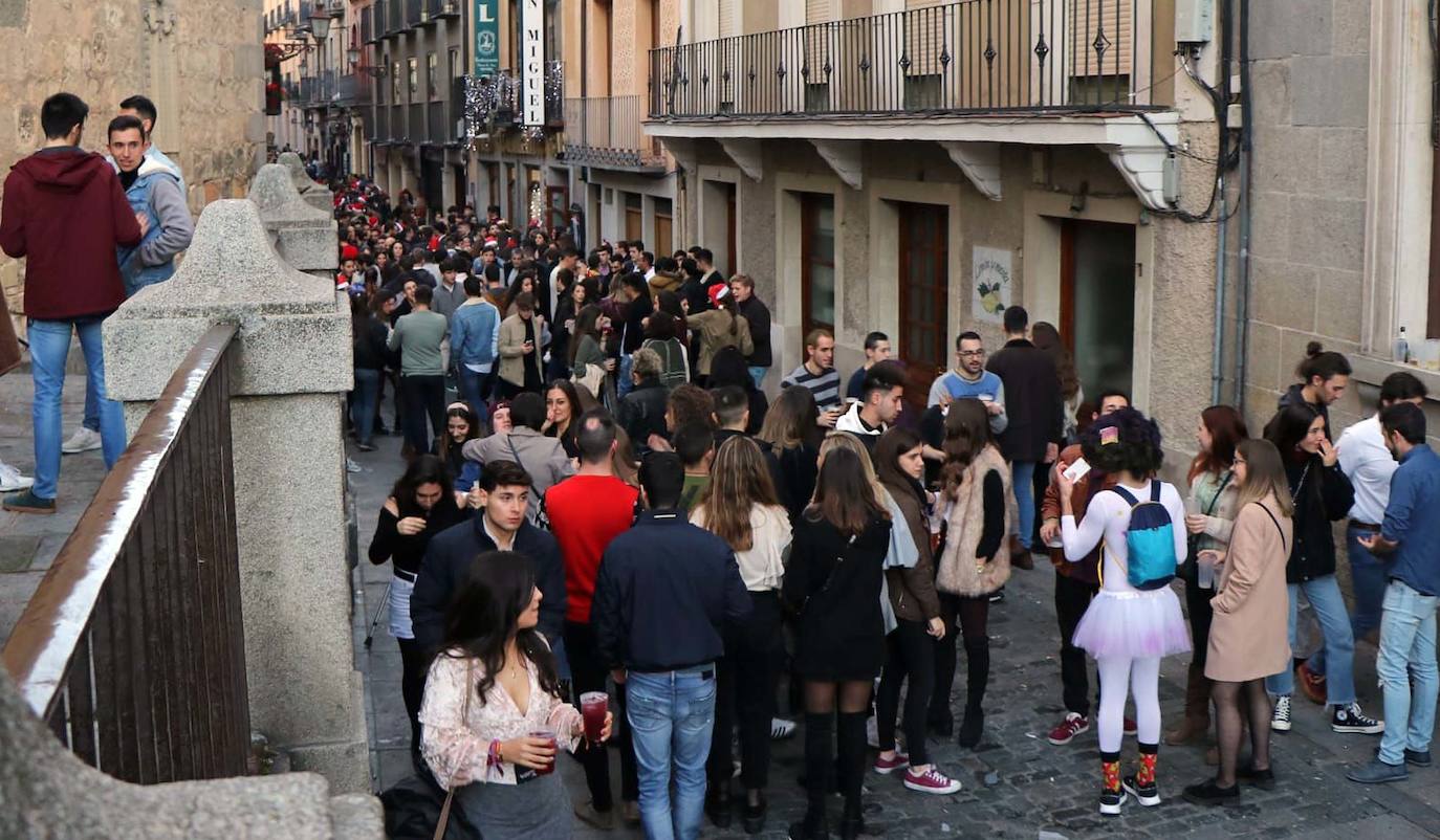 Celebración de la «Tardebuena» en Segovia 