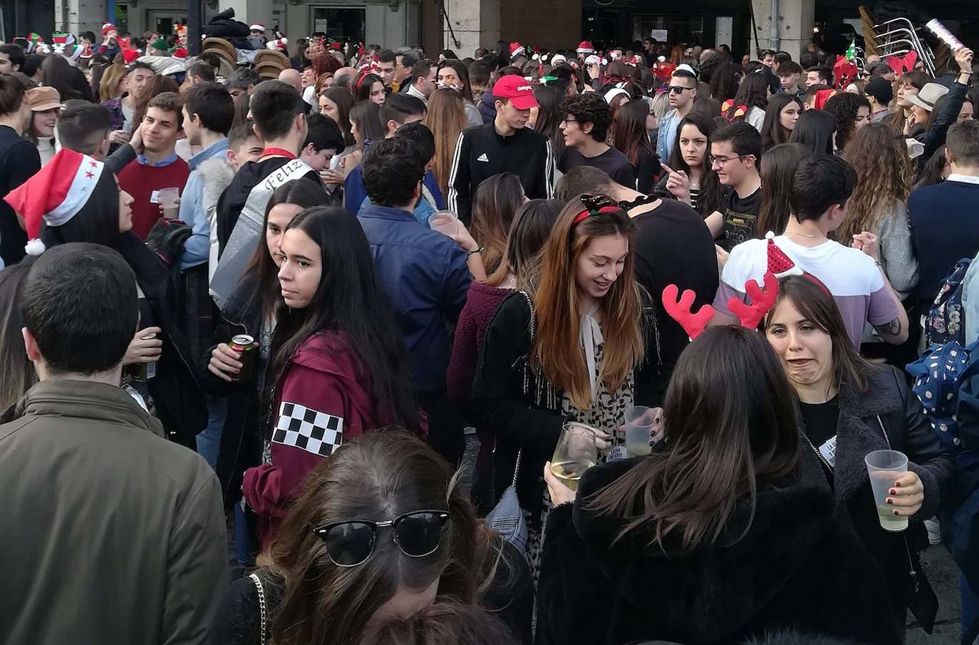 Celebración de la «Tardebuena» en Segovia 