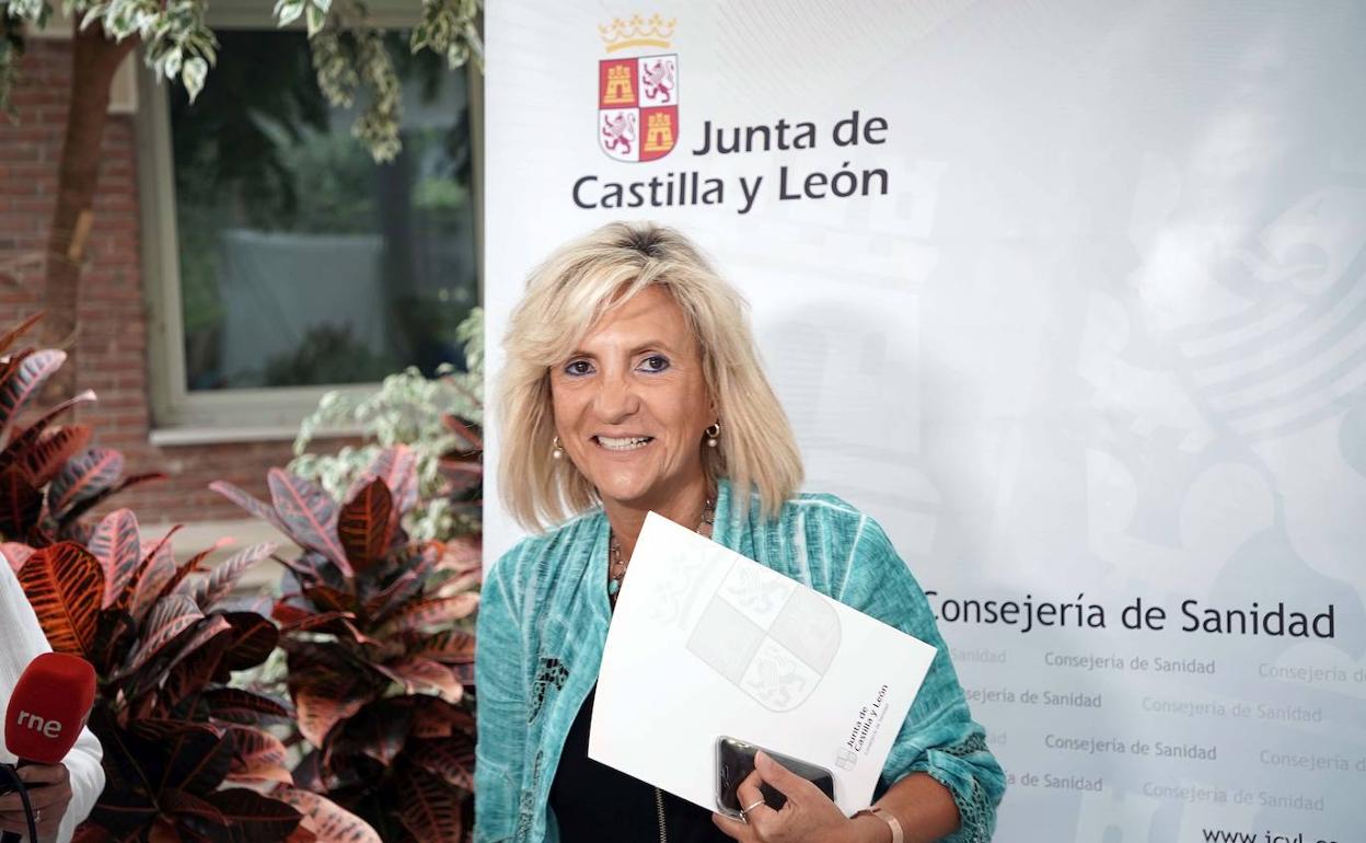 Verónica Casado, consejera de Sanidad de la Junta.