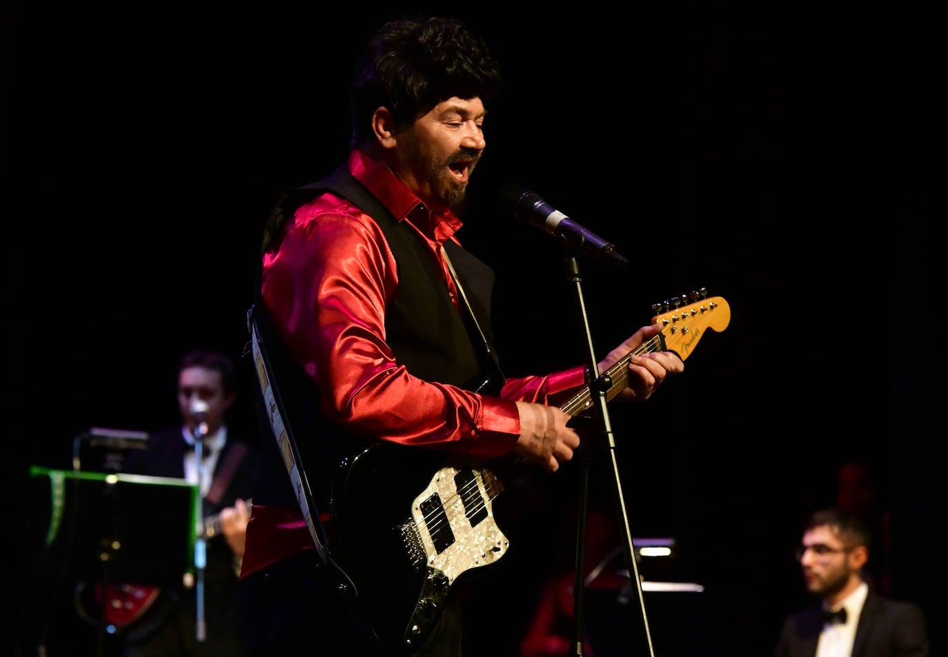 Celebración de Mira quien canta en el auditorio de El Espina. PEDRO LUIS MERINO