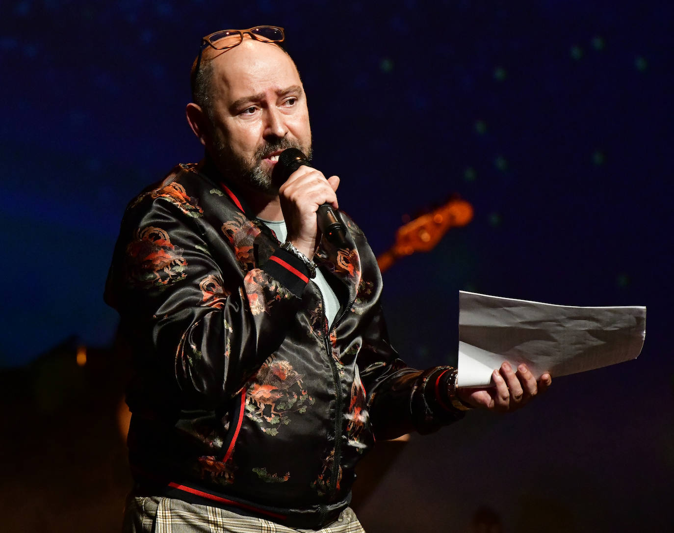 Celebración de Mira quien canta en el auditorio de El Espina. PEDRO LUIS MERINO