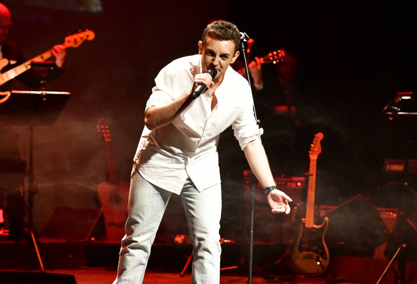 Celebración de Mira quien canta en el auditorio de El Espina. PEDRO LUIS MERINO