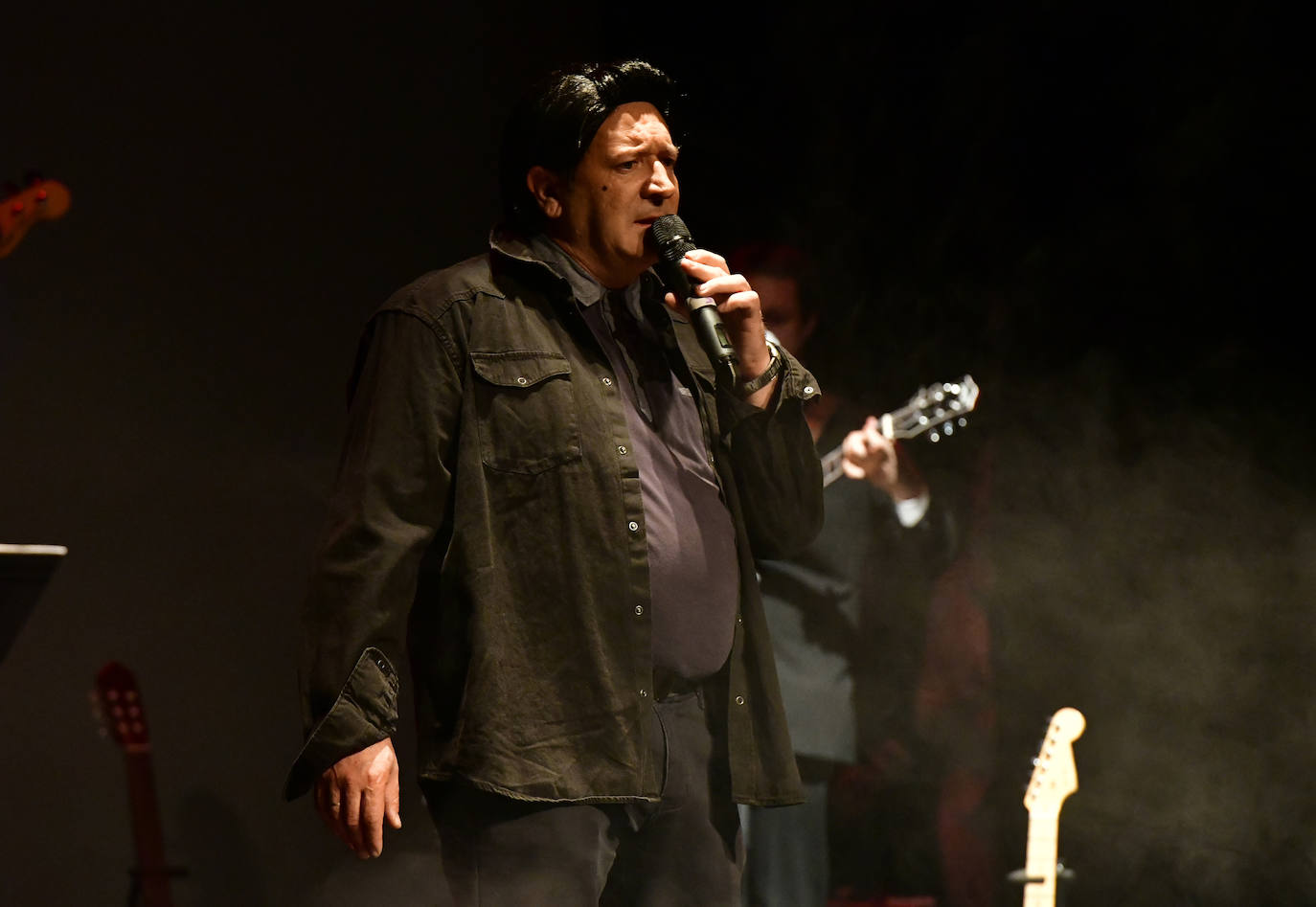 Celebración de Mira quien canta en el auditorio de El Espina. PEDRO LUIS MERINO