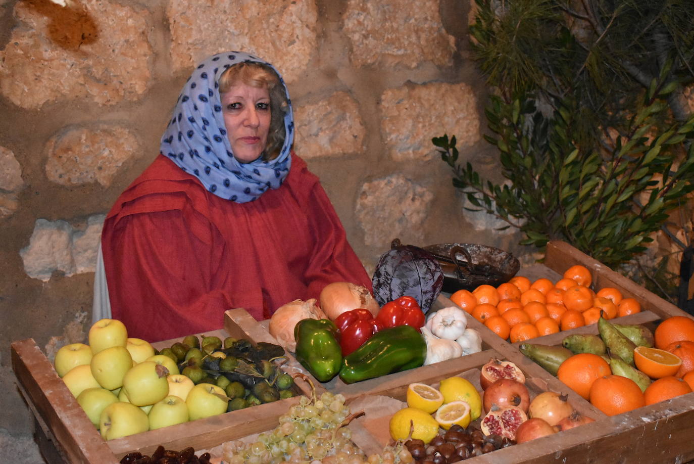 En esta XI edición participaron los 25 quintos de este año. Este montaje destacó principalmente por su realismo y gran variedad de escenas y antiguos oficios, como el pescadero, hortelano, panadero, y el cantero, representado por su alcalde, Félix Velasco.