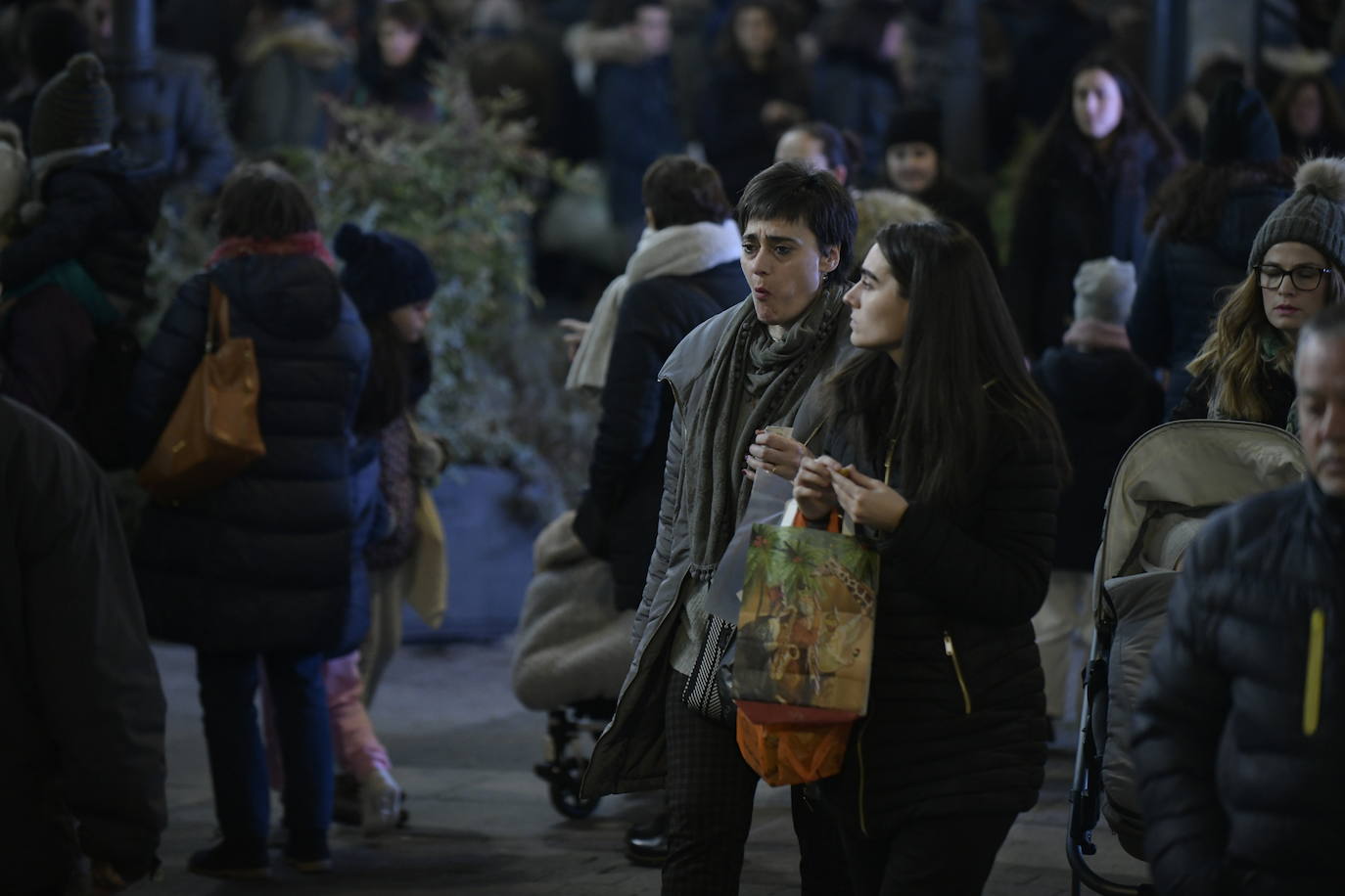 Con motivo de la llegada de los descuentos del mes de enero y con la proximidad del día de Reyes, los vallisoletanos han aprovechado para realizar sus compras llenando los establecimientos de las calles principales y también, el centro comercial Río Shopping