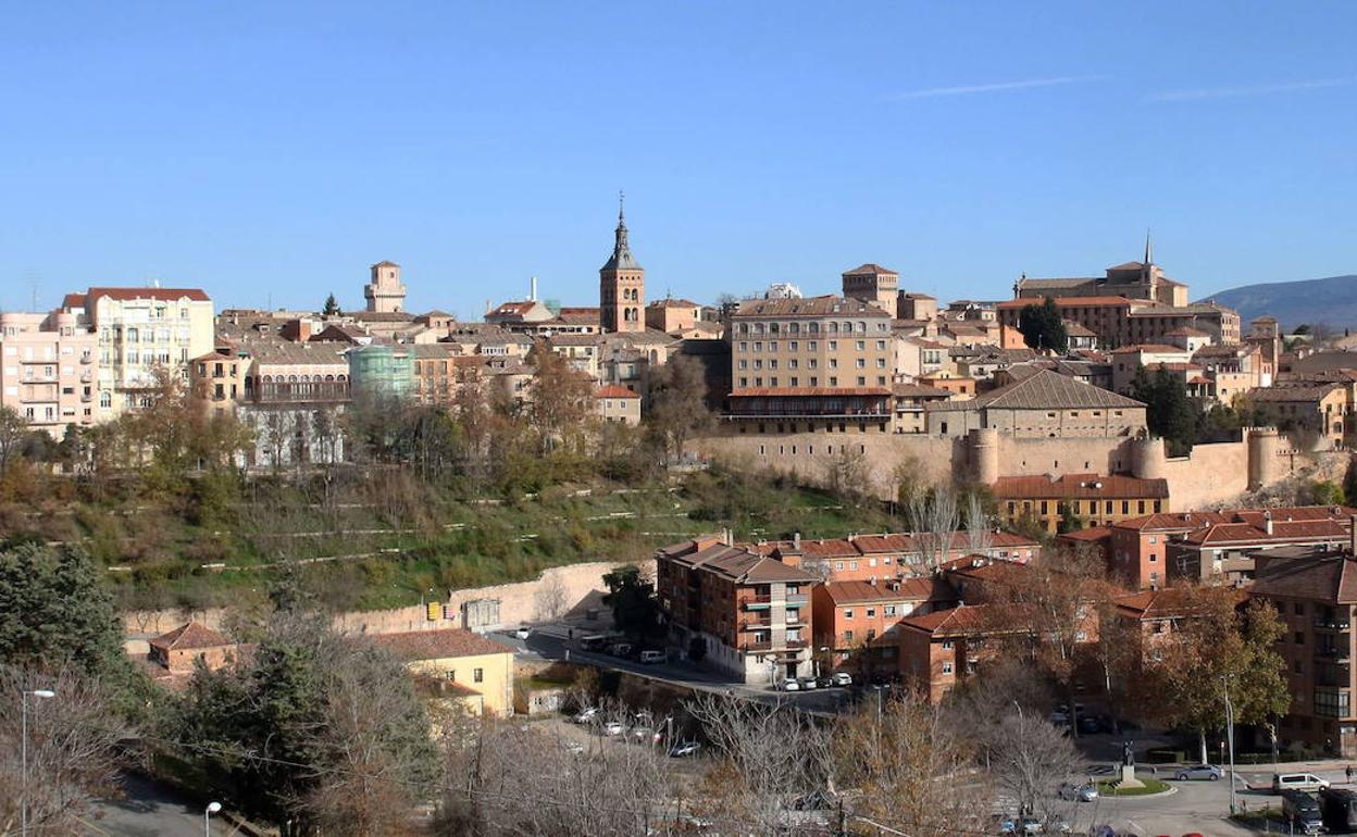 Vistas de la capital segoviana. 