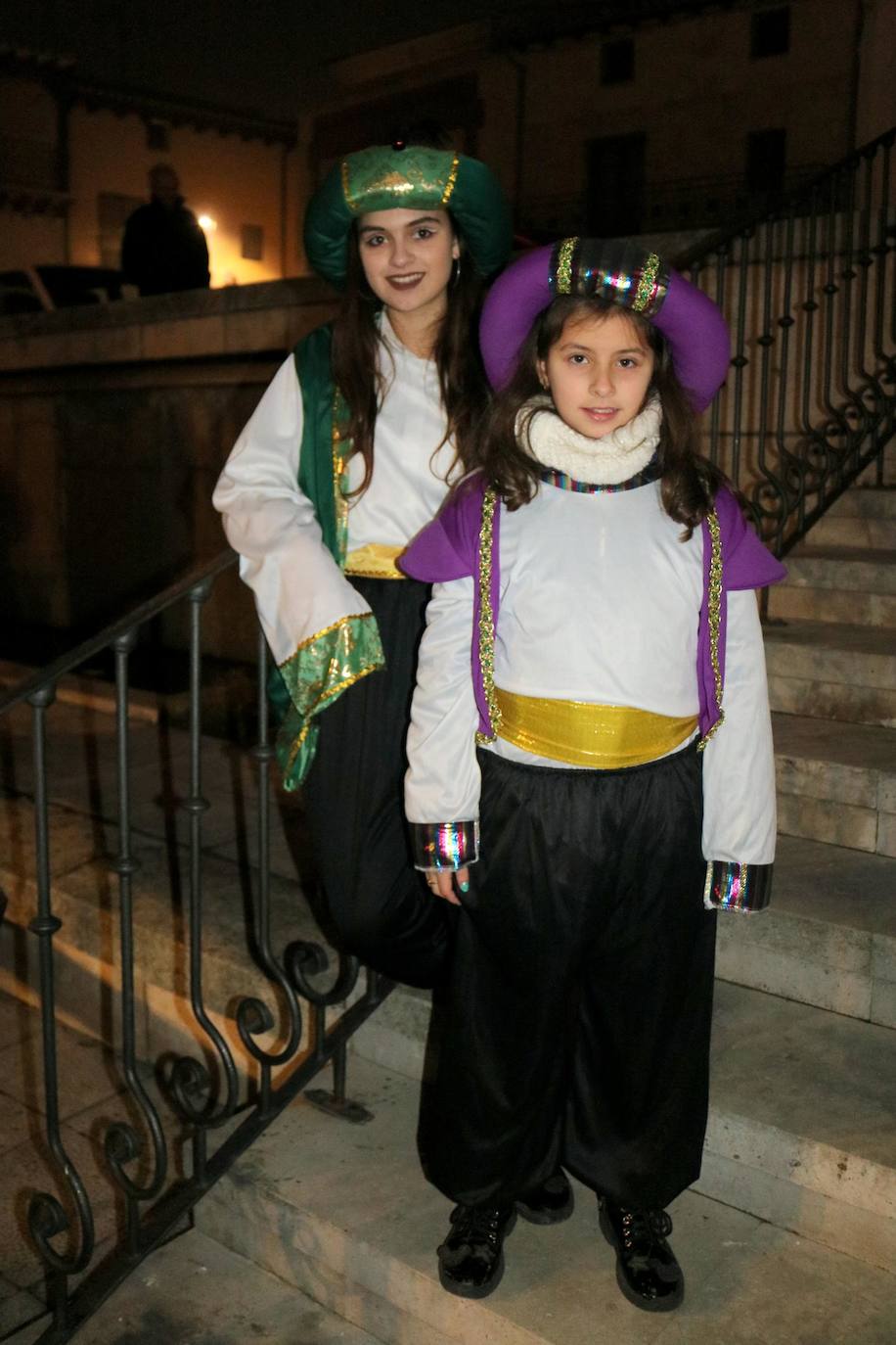 Baltanás recibe a los Reyes Magos con chocolates y roscón.