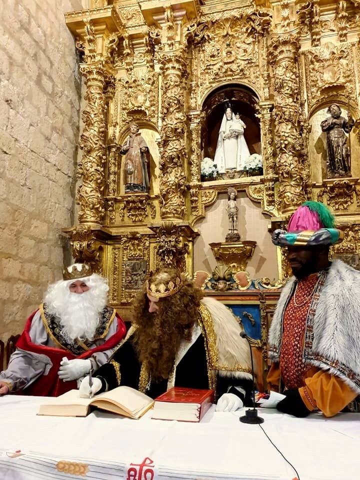 Los Reyes Magos en Villamuriel de Cerrato.