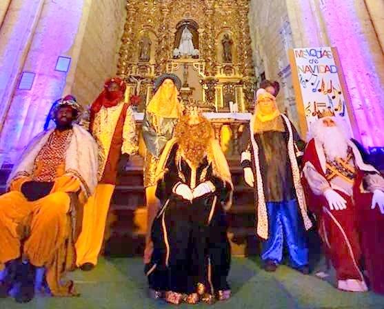 Los Reyes Magos en Villamuriel de Cerrato.