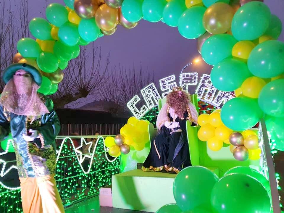 Los Reyes Magos en Villamuriel de Cerrato.