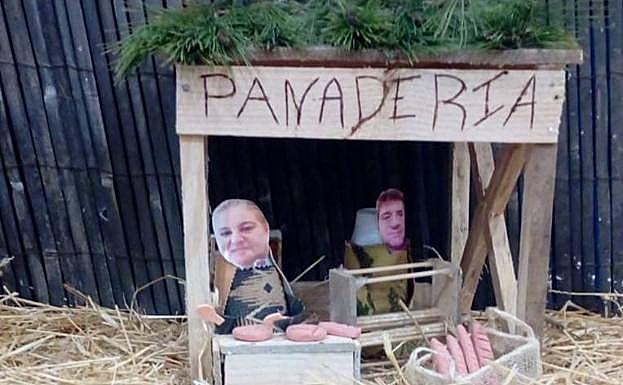 Otro de los puestos del Belén.