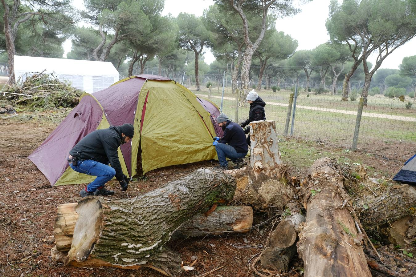 Miles de moteros que volverán a concentrarse en las instalaciones de la antigua Hípica militar de Valladolid