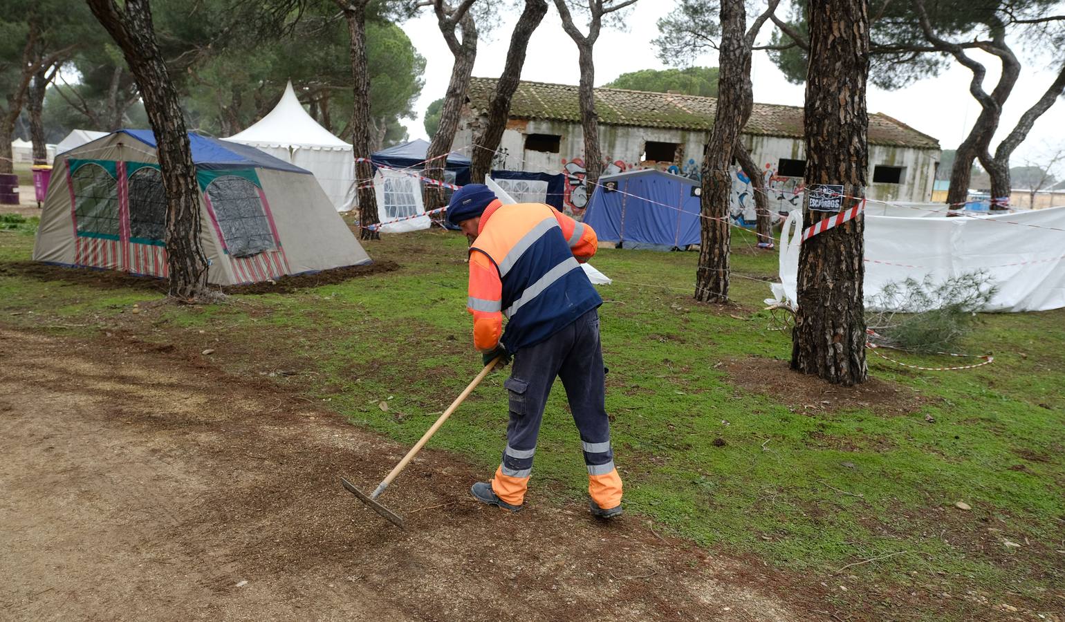 Miles de moteros que volverán a concentrarse en las instalaciones de la antigua Hípica militar de Valladolid