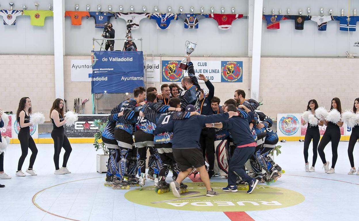 El CPLV celerba el triunfo en la Copa la pasada temporada