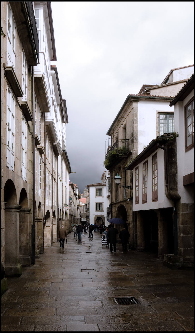 Rúa do Vilar (Santiago de Compostela).
