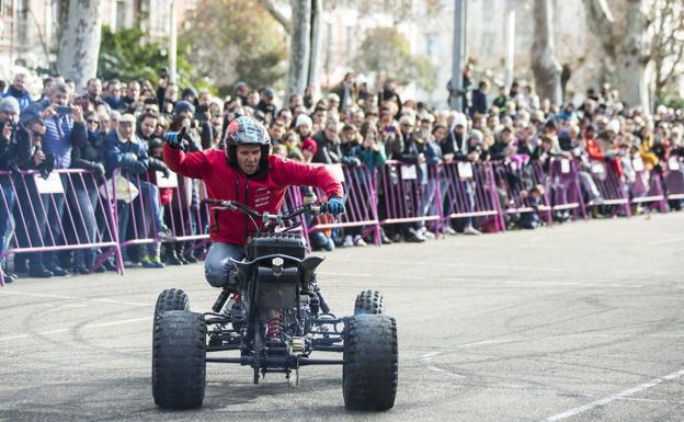 Exhibición de 'stunt' en Recoletos en 2019. 