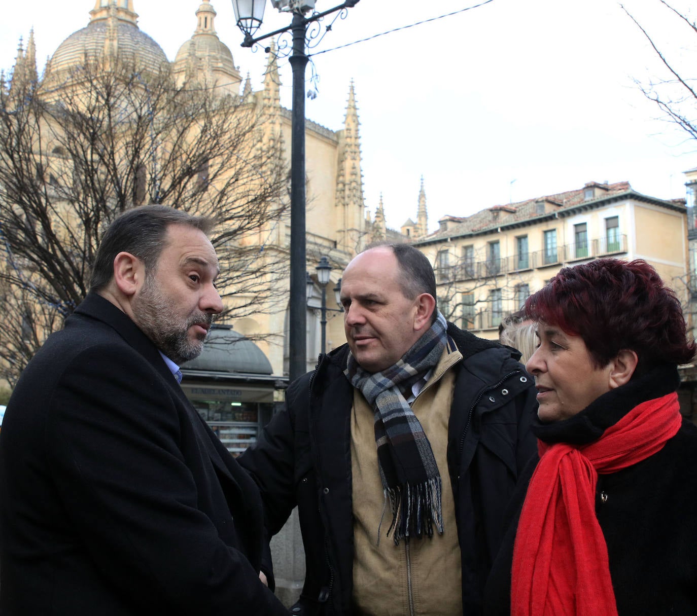 Visita a a Segovia del ministro, José Luis Ábalos 