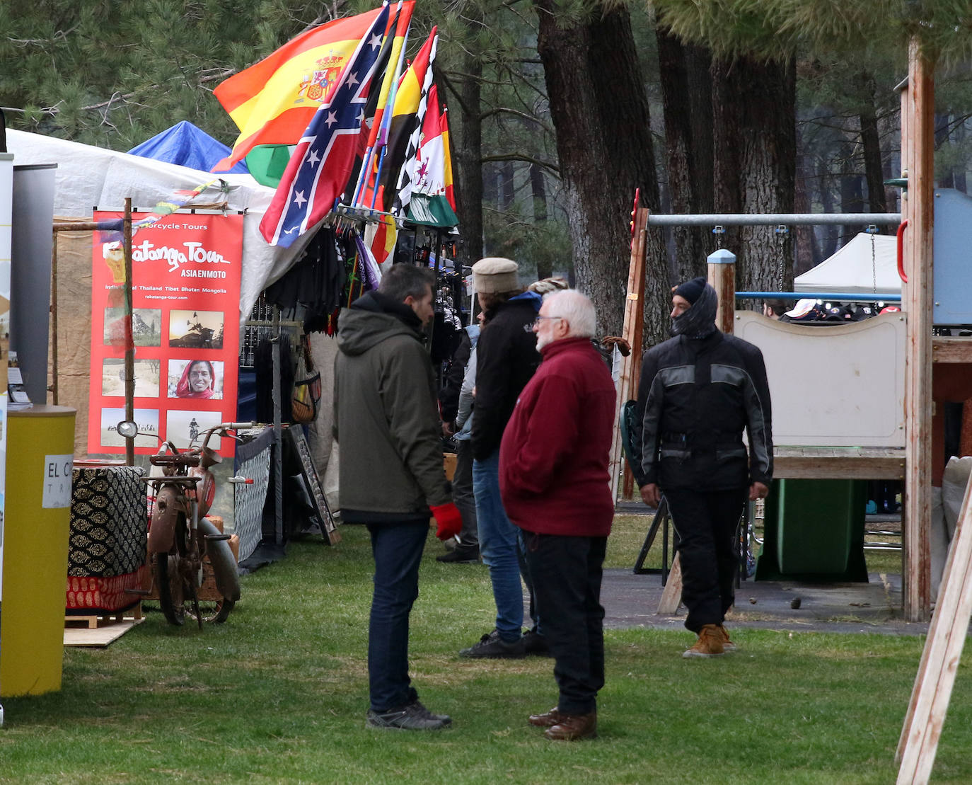 Concentración motera La Leyenda Continúa en Cantalejo 