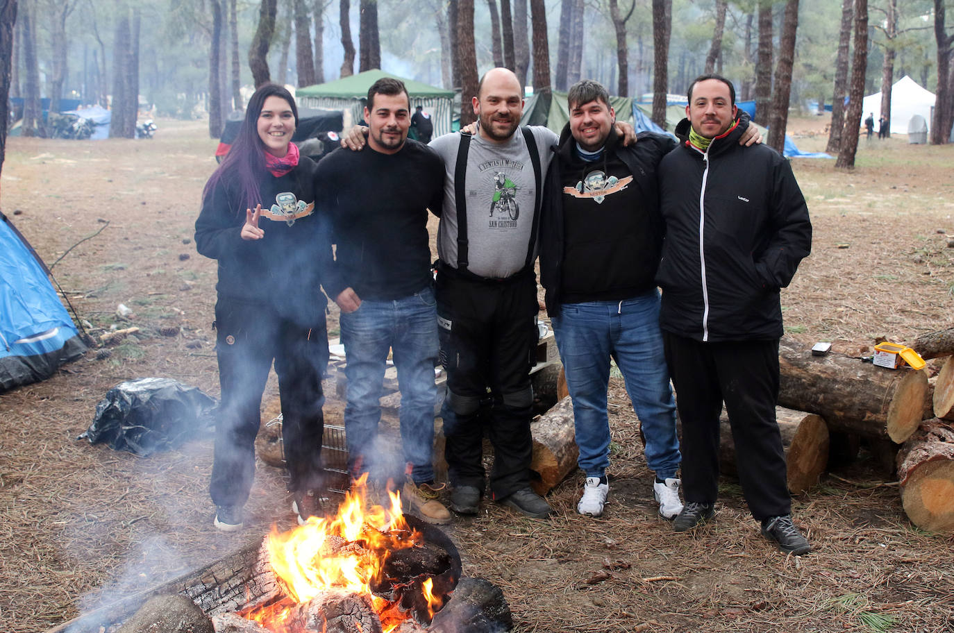 Concentración motera La Leyenda Continúa en Cantalejo 