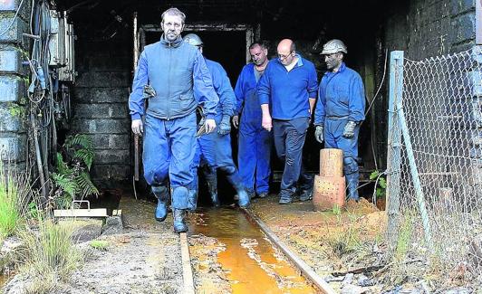 último día de trabajo en una mina de El Bierzo.