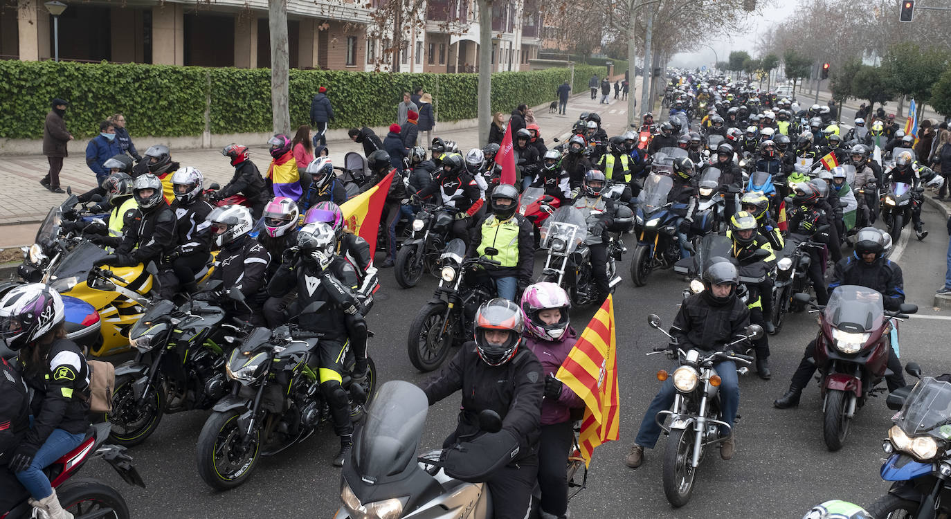 El desfile ha recorrido la ciudad llevando la concentración al corazón de Valladolid. 