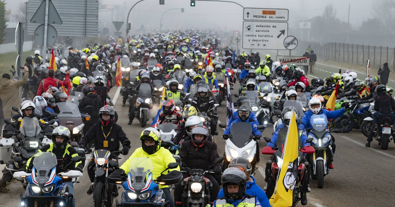 El desfile ha recorrido la ciudad llevando la concentración al corazón de Valladolid. 