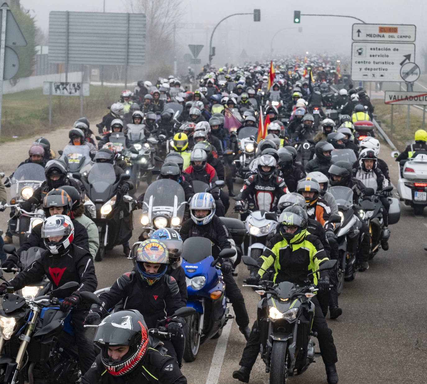 El desfile ha recorrido la ciudad llevando la concentración al corazón de Valladolid. 