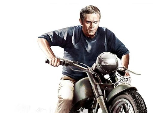 Steve McQueen en 'La gran evasión' (1963).