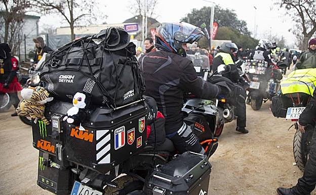 Operación salida en la zona de acampada. 